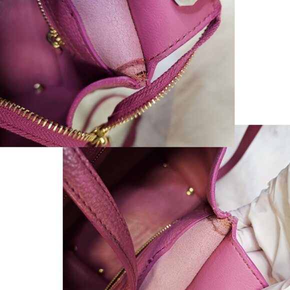 Authentic Salvatore Ferragamo Gancini Amy 21 Leather Tote - Picture 13 of 17